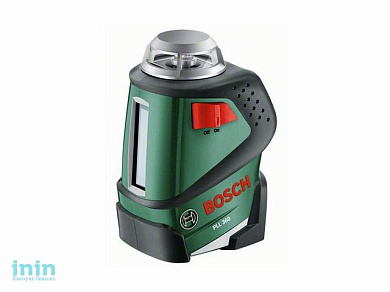 Нивелир лазерный линейный BOSCH PLL 360 с держателем в кор. (проекция: крест, 1 плоскость 360°, до 20 м, +/- 8 мм, резьба 1/4")