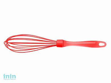 Венчик силиконовый, 23 х 5 см, красный, PERFECTO LINEA