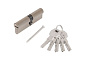 Евроцилиндр Стандарт MAX 90-5K SN (перф.ключ, 5ключей, Длина цилиндра 90 (40*10*40))