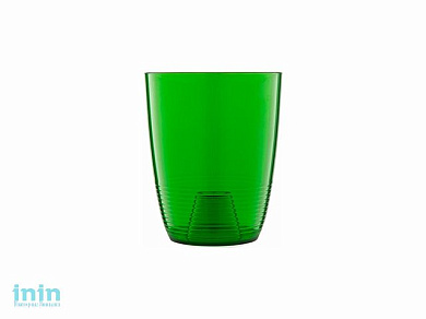 Кашпо для орхидей Mia 1,2 л, яблоко, BEROSSI (Изделие из пластмассы. Литраж 1.2.   Размер 12,1 х 12,1 х 14,7 мм)