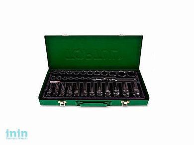 Набор головок ударн. 1/2" 8-32мм 6гр. 32пр. TOPTUL (GDAD3201)