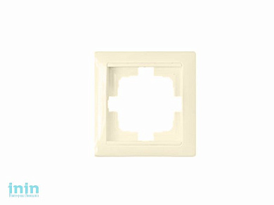 Рамка 1-местная бежевая, Стиль, BYLECTRICA (одноместная Гарантийный срок:24 месяца)