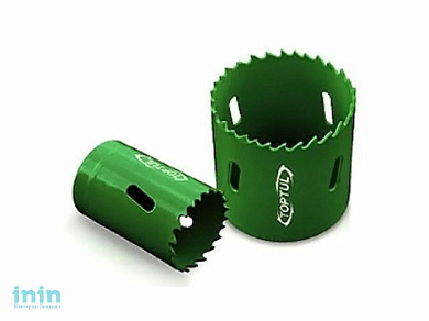 Коронка биметаллическая d62мм TOPTUL (SAAC4762) (использовать с направляющим сверлом SAAD1402)