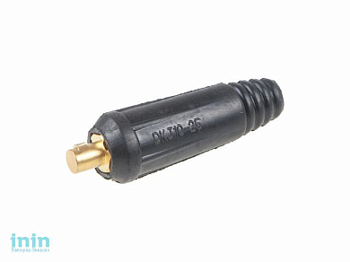 Разъем сварочный 10-25 мм2 DX25 Solaris (папа)