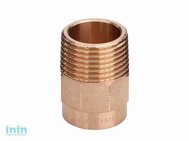 Ниппель нар. 35х1", под пайку Viega