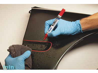 Маркер промышл. для временной маркировки на основе жидк. краски MARKAL SL130 БЕЛЫЙ (Толщина линии 3 мм. Цвет белый)