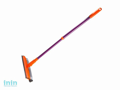 Швабра для мытья окон, губчатая, Быстро-чисто, PERFECTO LINEA