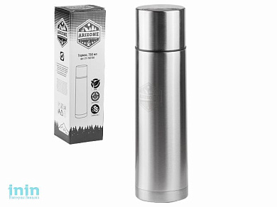 Термос, 750 мл, нержавеющая сталь, ARIZONE (в индивидуальной упаковке)