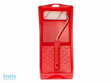 Набор малярного инструмента валик "POLYESTER" 100мм, ванночка COLOR EXPERT (покраска стен и фасадов, полиэстер)