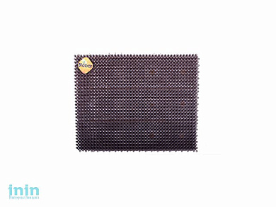 Коврик придверный Grаs 42х56 см, коричневый, ТМ Blabar (коврик- травка размер 42 х 56 см)