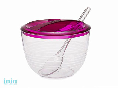 Сахарница Fresh (Фреш), гранат, BEROSSI (Изделие из пластмассы. Размер 100 х 78 мм)