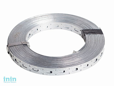 Лента перфорированная прямая 0.55х20 мм (рулон 25м) STARFIX