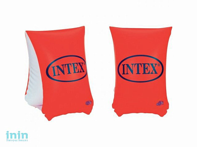 Надувные нарукавники для плавания Deluxe, 30х15 см, INTEX (от 6 до 12 лет)