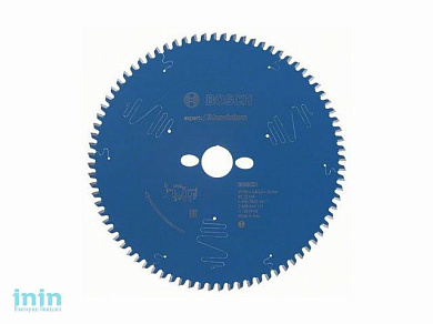 Диск пильный 250х30 мм 80 зуб. по алюминию EXPERT FOR ALUMINIUM BOSCH (твердоспл. зуб)
