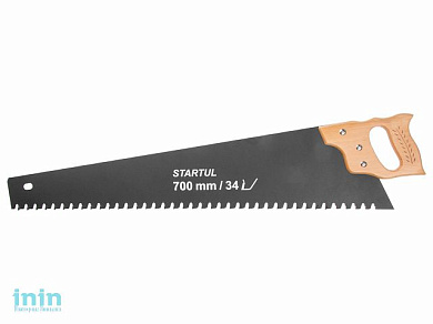 Ножовка по газобетону 700мм 17 зубьев с напайками STARTUL MASTER (ST4084-17) (по пенобетону)