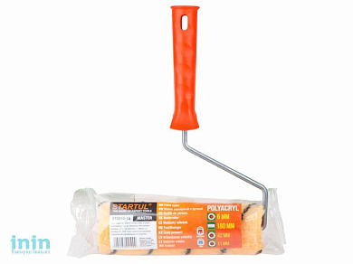 Валик "POLYACRYL" 42-180мм с ручкой 6мм STARTUL MASTER (полиакрил, тигр)