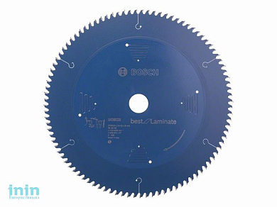 Диск пильный 304х30 мм 96 зуб. по ламинату BEST FOR LAMINATE BOSCH (твердоспл. зуб)