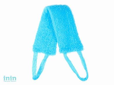 Мочалка банная MASSAGE-LINE "Жесткая кругловязаная" (полипропиленовая с поролоном)