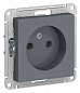 Розетка б/з Schneider Electric Atlas Design ATN000741