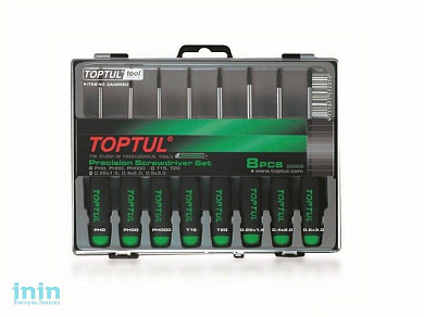 Набор отверток д/точн.работ 8шт TOPTUL (GAAW0803)