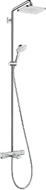 Душевая система для ванны Hansghroe Croma E Showerpipe 280, 1jet, 27687000