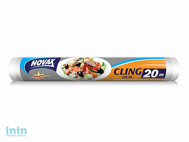 Пленка для продуктов 20м NV (Упаковка: Рулон. Материал: LDPE. Длина, м: 20. Ширина: 30 см.) (NOVAX)