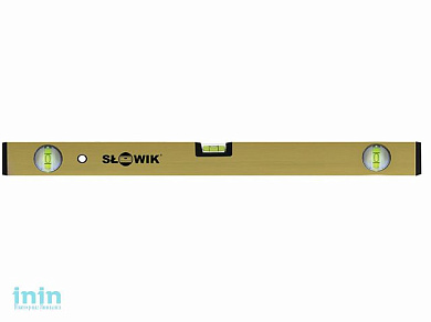Уровень 1000 мм 3 глаз. брусковый, золото P31 SLOWIK (быт.) (580 гр/м 0.50 мм/м)