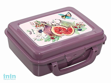 Контейнер для обеда с ручкой (инжир) (IDEA)