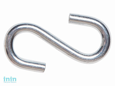 Крючок S-образный металлический 6 мм STARFIX