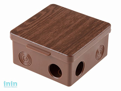 Коробка распаячная ОП 100х100х50мм, бук, 8 мембр. вх. IP54 ЮПИТЕР