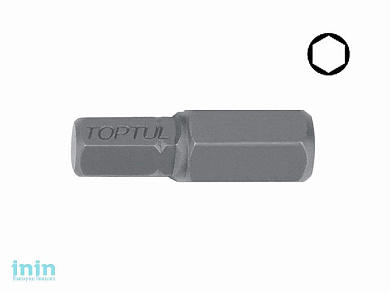 Насадка шестигранник  4мм 5/16" TOPTUL (FSDA1004)