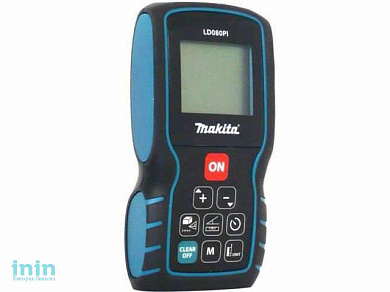 Дальномер лазерный MAKITA LD 080 PI в кор. (0.05 - 80 м, +/- 2 мм/м, IP 54)