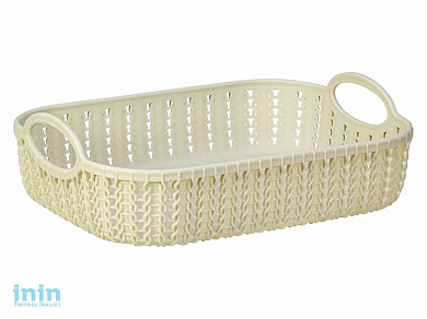 Лоток ВЯЗАНИЕ 230х180мм (белый) (IDEA)