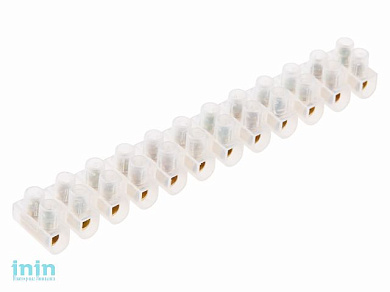 Зажим винтовой ЗВИ-30А (4,0-10 мм2) 12 пар ПЭ Юпитер (клеммная колодка) (ЮПИТЕР)