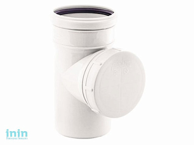 Ревизия для малошумной канализации, белый d 50 РосТурПласт (Ревизия 50)