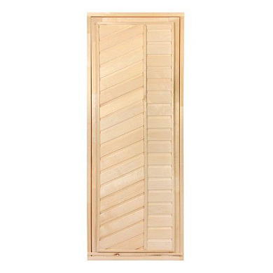 Дверь глухая 1,8х0,7 м., липа Класс А