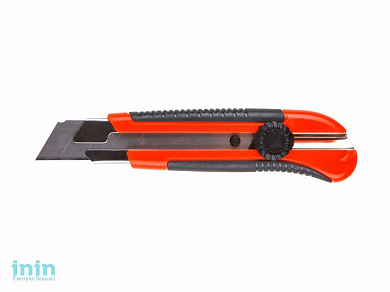 Нож пистолетный с выдвижным лезвием 25мм STARTUL PROFI (ST0934) (с магнитом)