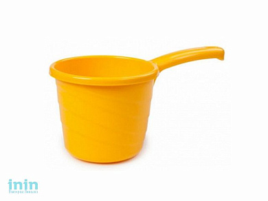 Ковш Practic (Практик), 1,3л., солнечный, BEROSSI (Изделие из пластмассы. Литраж 1,3 л.   Размер 274 х 150 х 140 мм)