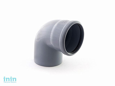 Колено для внутренней канализации 110х67 РосТурПласт (Отвод 110х67,5)