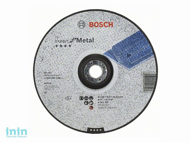 Круг обдирочный 230х6x22.2 мм для металла BOSCH