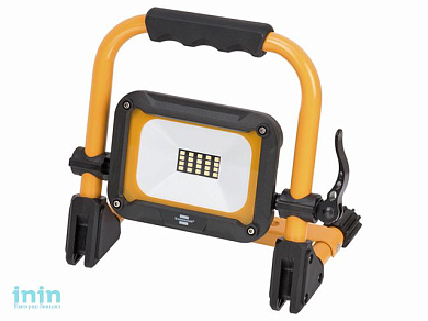 Прожектор светодиодный мобильный аккумуляторный 10 Вт 6500К IP54, JARO Brennenstuhl (1000Лм, холодный белый свет)