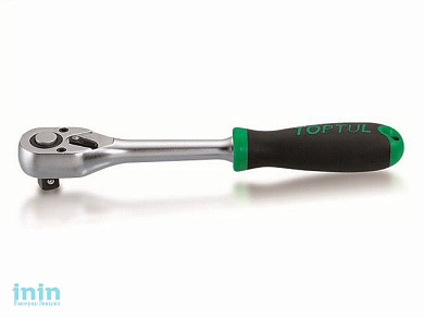 Трещотка 1/4" 72зуб. 145мм TOPTUL (CJBM0815)