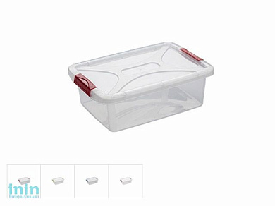 Ящик для хранения 16,5х24х8 см, 2 л, DRINA (цвета в ассортименте, подходит для хранения пищевых продуктов)