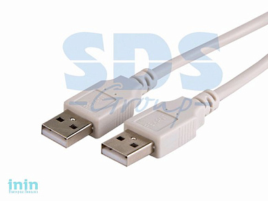 Шнур USB-A (male) штекер - USB-A (male) штекер, 1,8 м REXANT