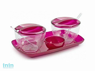 Набор для кухни Fresh, гранат, BEROSSI (Изделие из пластмассы. Размер 240 х 140 х 95 мм)