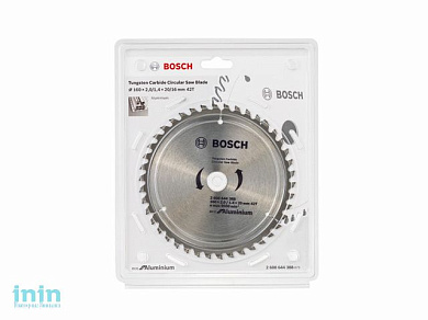 Диск пильный 160х20 мм 42 зуб. универсальный ECO ALUMINIUM BOSCH (твердоспл. зуб)