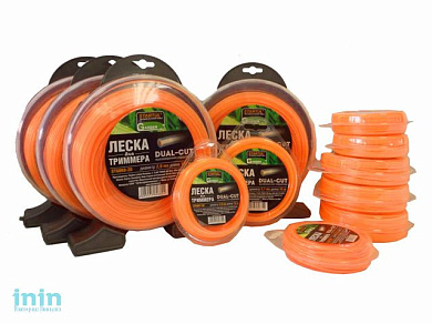 Леска ф 2.4 мм х 87 м кругл. сеч. DUAL-CUT STARTUL GARDEN
