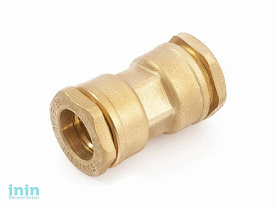Муфта 32 латунная для ПЭ труб General Fittings
