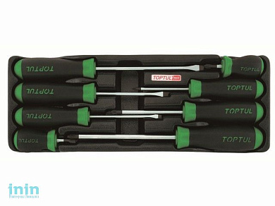 Набор-сет отверток 8шт. 136х364мм TOPTUL (GAAT0805)