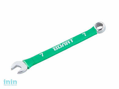 Ключ комбинированный  7мм в прорезиненной оплетке ВОЛАТ